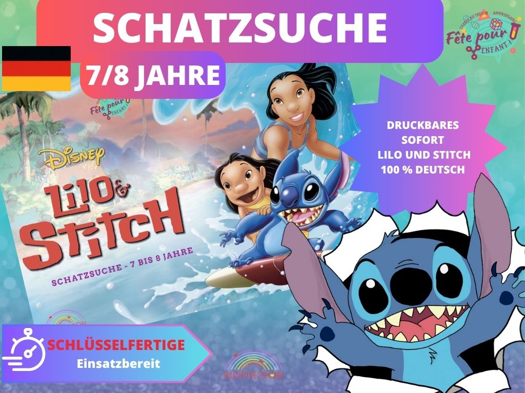 Chasse au trésor Lilo et Stitch