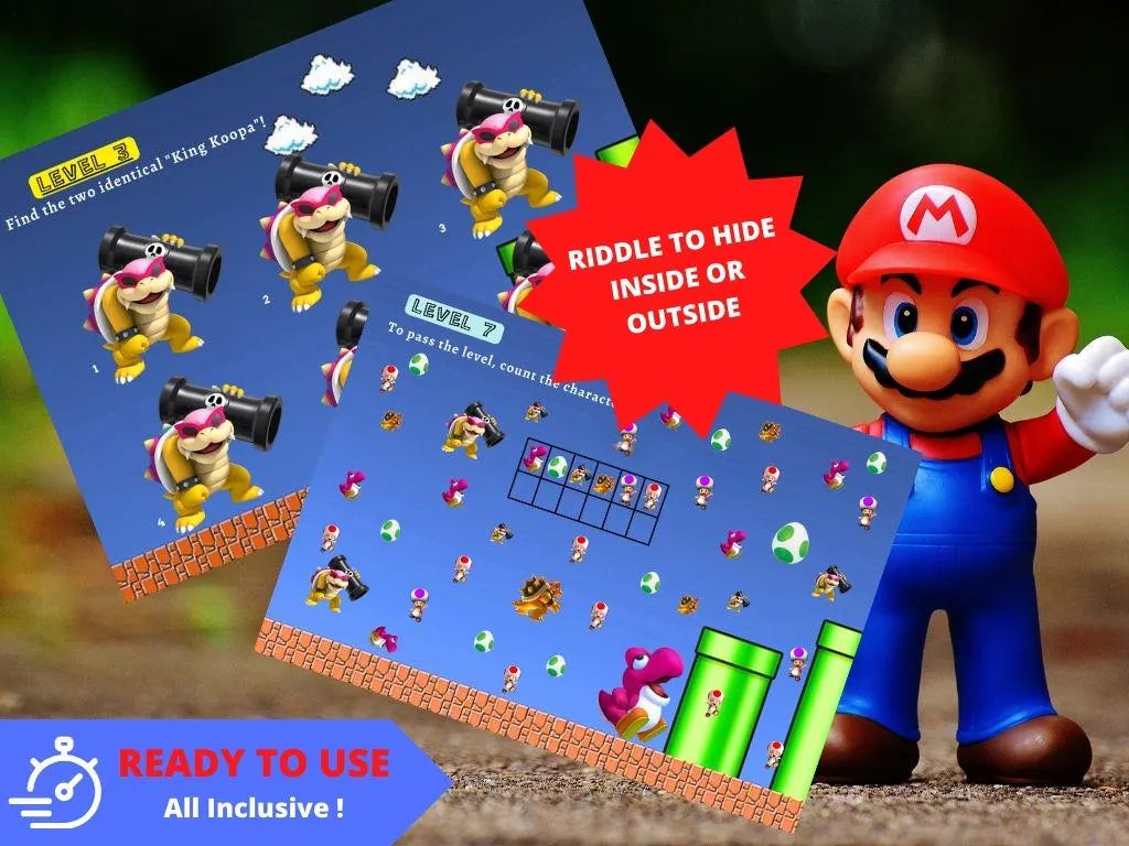 Chasse au trésor MARIO