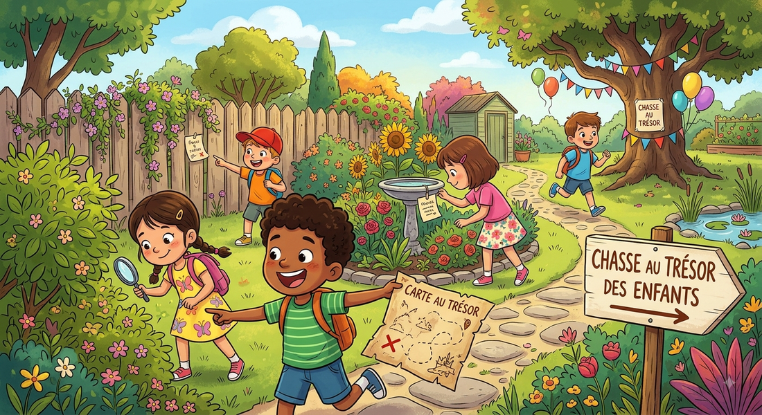 Pourquoi les enfants adorent les chasses au trésor ?!?