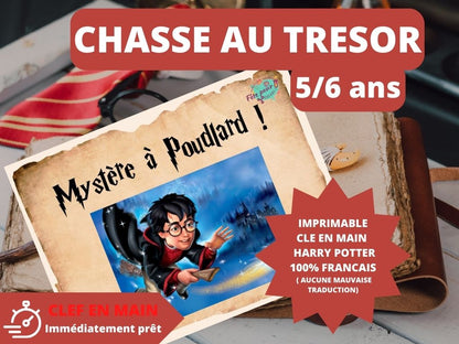 Chasse au trésor Harry - Fete pour enfant