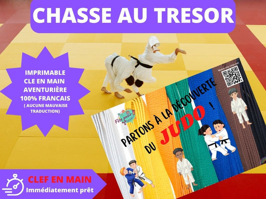 Chasse au trésor Judo - Fete pour enfant