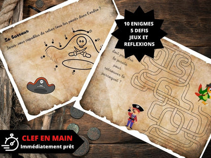 Chasse au trésor Pirate - Fete pour enfant