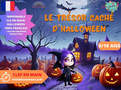 Chasse au trésor Halloween - Fete pour enfant