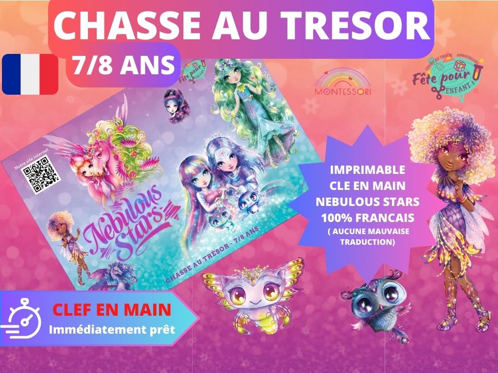 Chasse au trésor Nebulous Stars - Fete pour enfant