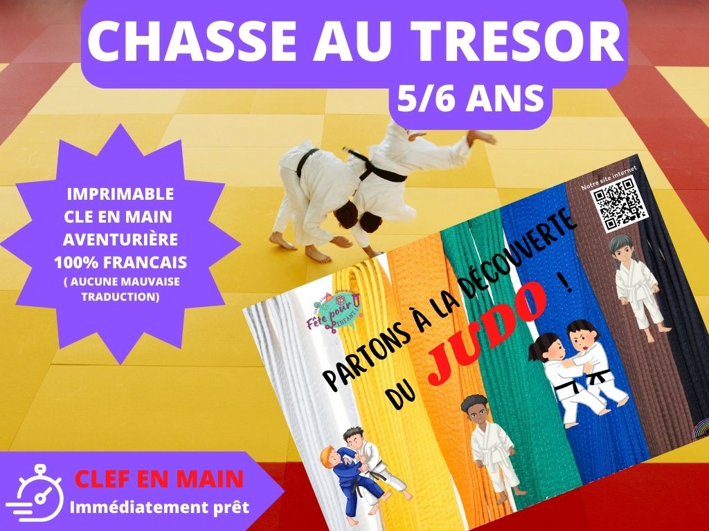 Chasse au trésor Judo - Fete pour enfant