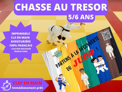 Chasse au trésor Judo - Fete pour enfant
