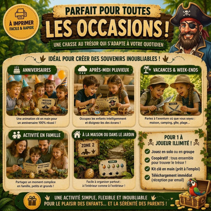 Pirate treasure hunt