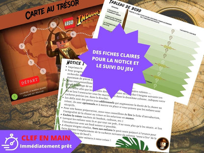 Chasse au trésor Aventurier - Fete pour enfant