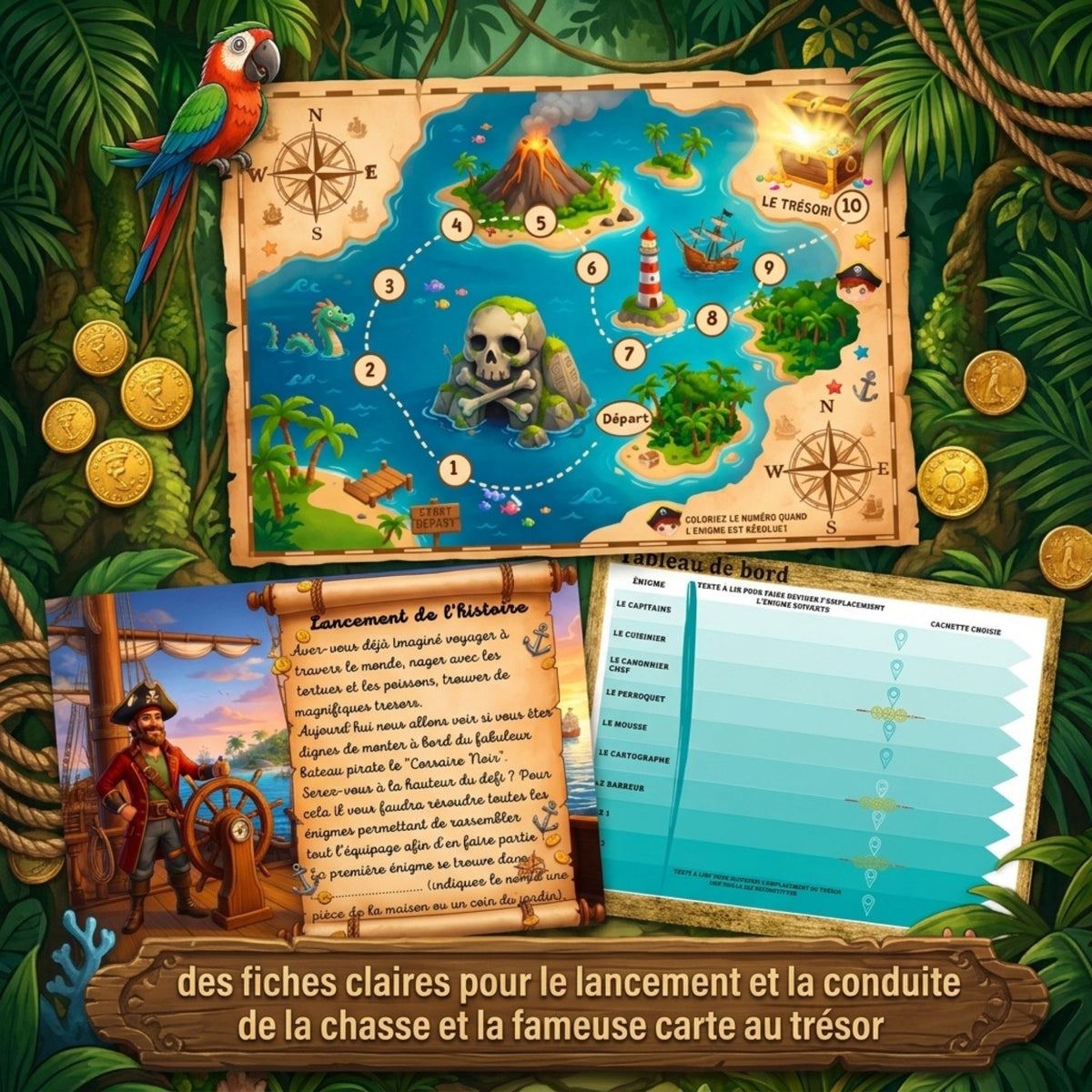 Pirate treasure hunt