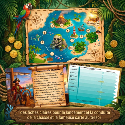 Pirate treasure hunt