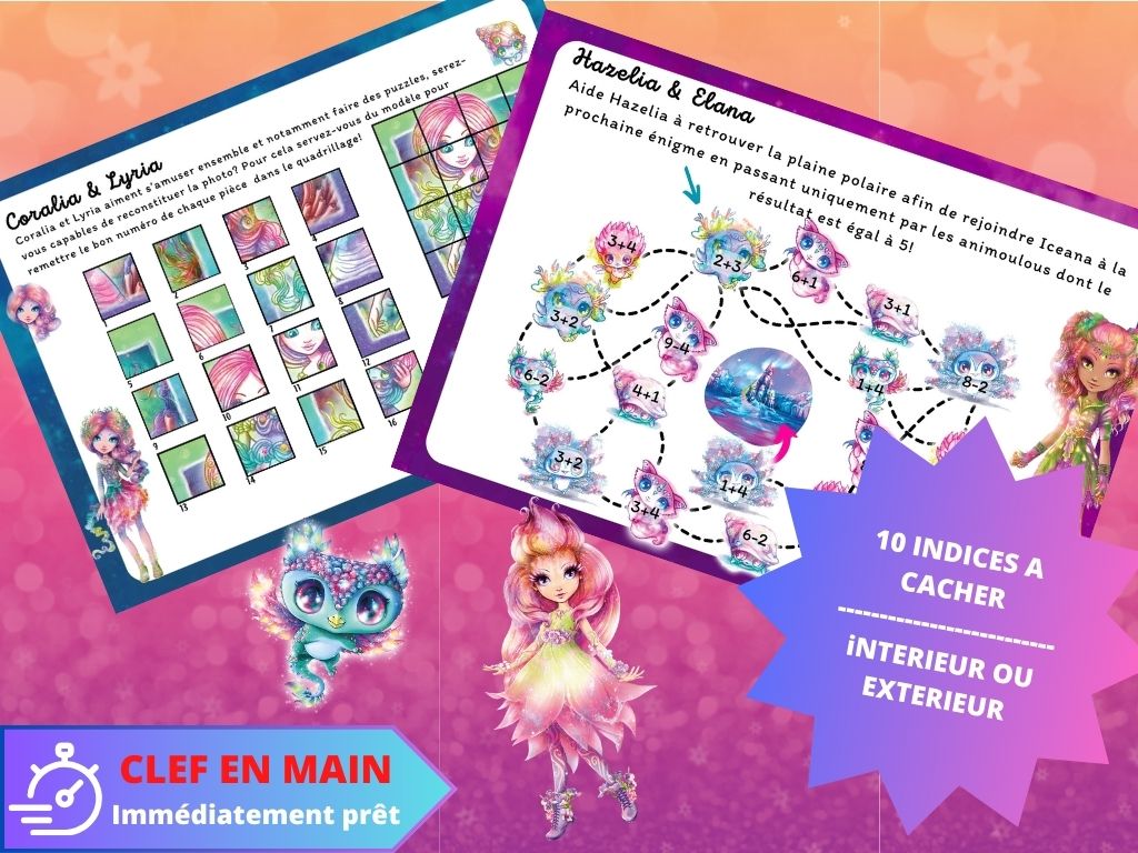Chasse au trésor Nebulous Stars - Fete pour enfant