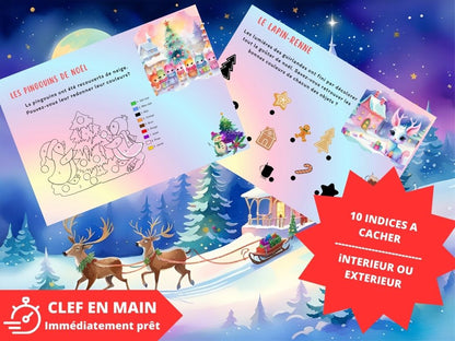 Chasse au trésor Noël - Fete pour enfant