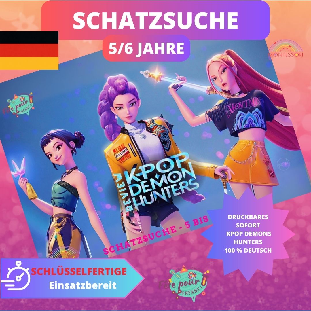 Chasse au trésor K-POP Demon Hunters