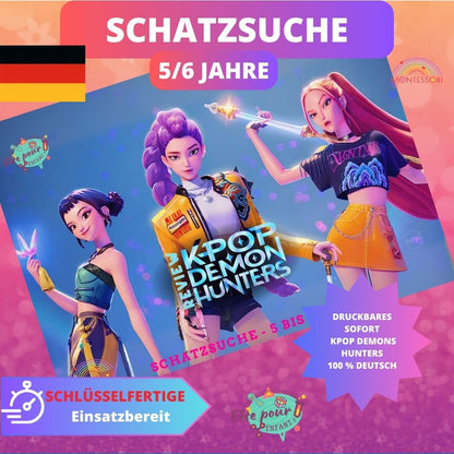 Chasse au trésor K-POP Demon Hunters