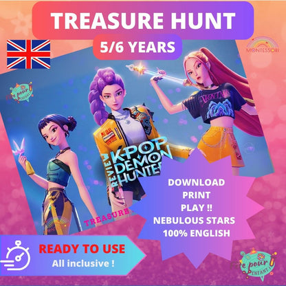 Chasse au trésor K-POP Demon Hunters