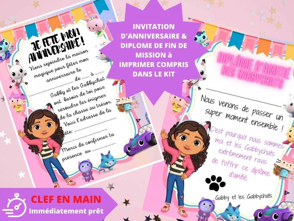 Chasse au trésor Petit chat - Fete pour enfant