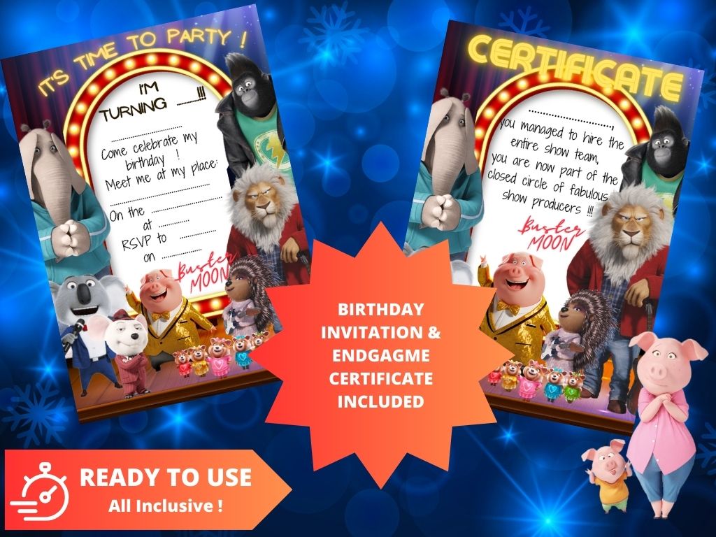 Treasure hunt  SING - Fete pour enfant