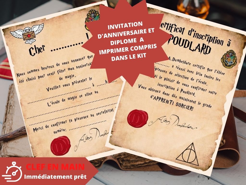 Chasse au trésor Harry - Fete pour enfant