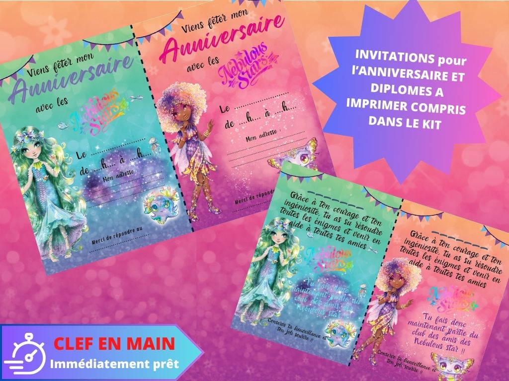 Chasse au trésor Nebulous Stars - Fete pour enfant