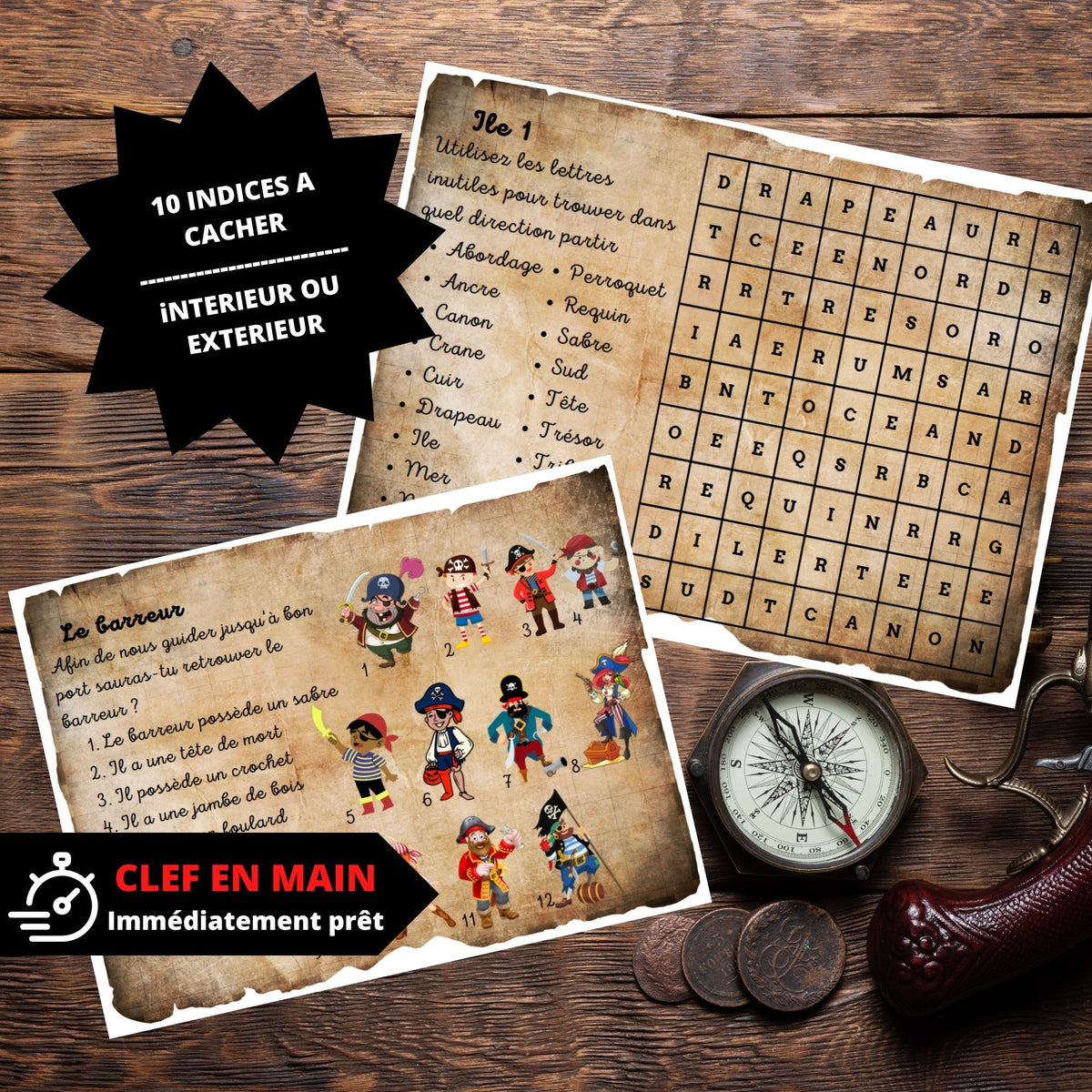 Pirate treasure hunt