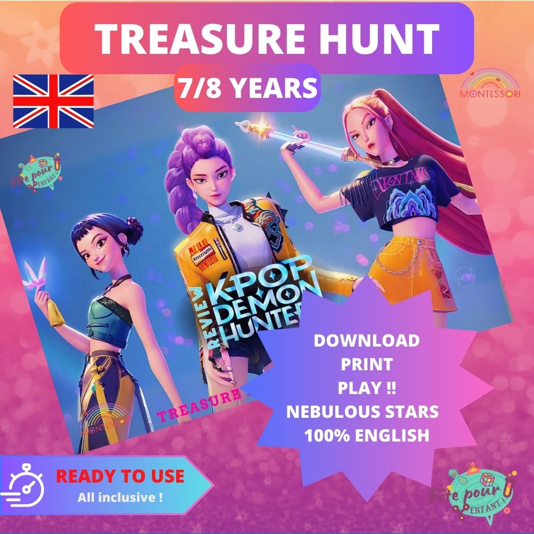 Chasse au trésor K-POP Demon Hunters