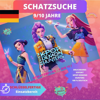 Chasse au trésor K-POP Demon Hunters