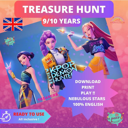 Chasse au trésor K-POP Demon Hunters
