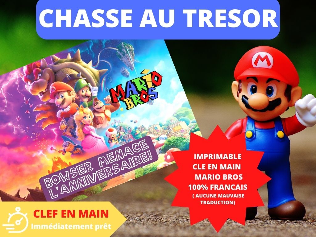 Chasse au trésor MARIO - 