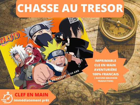 Chasse au trésor Naruto - Fete pour enfant