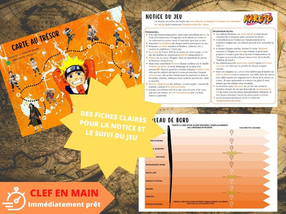 Chasse au trésor Naruto - Fete pour enfant
