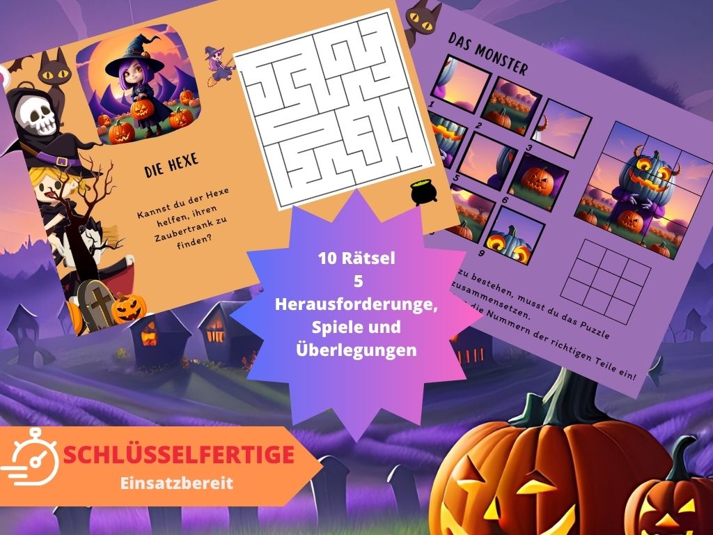 Halloween-Schatzsuche