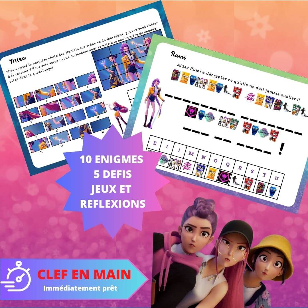 Chasse au trésor K-POP Demon Hunters