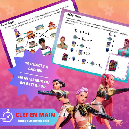 Chasse au trésor K-POP Demon Hunters