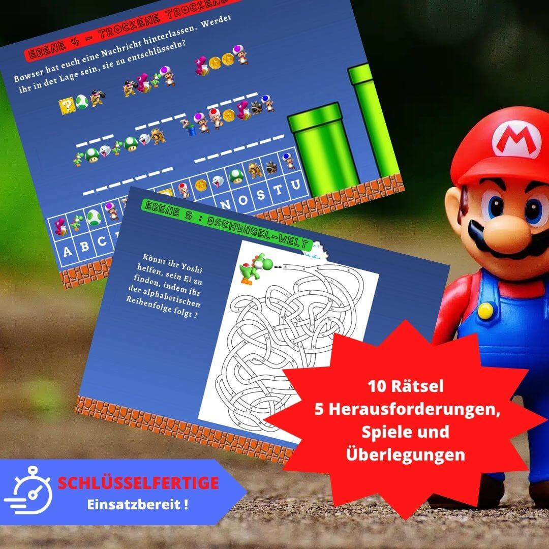 MARIO treasure hunt
