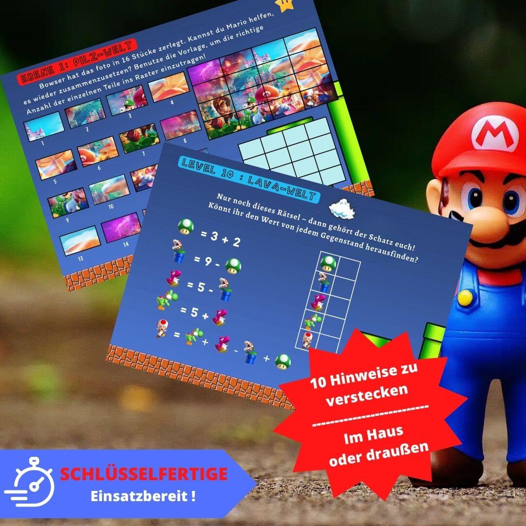 MARIO treasure hunt