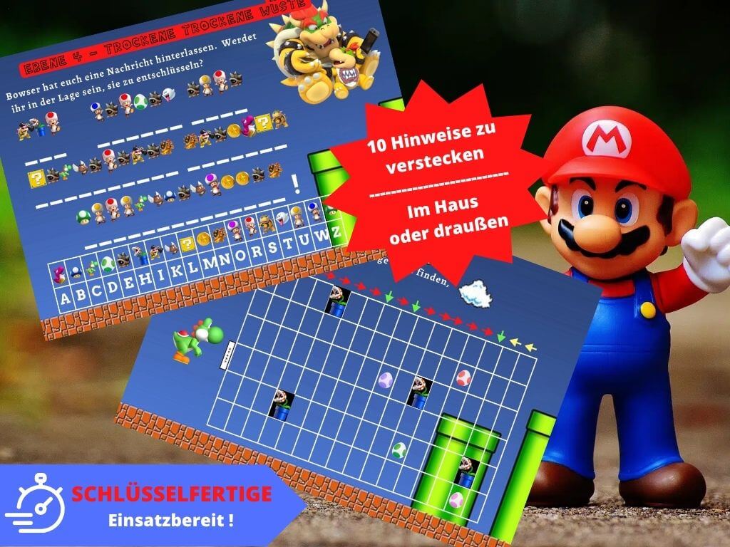 MARIO treasure hunt