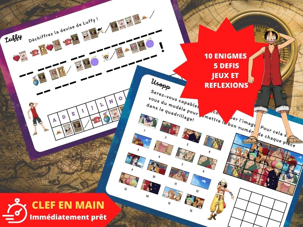 Chasse au trésor One Piece