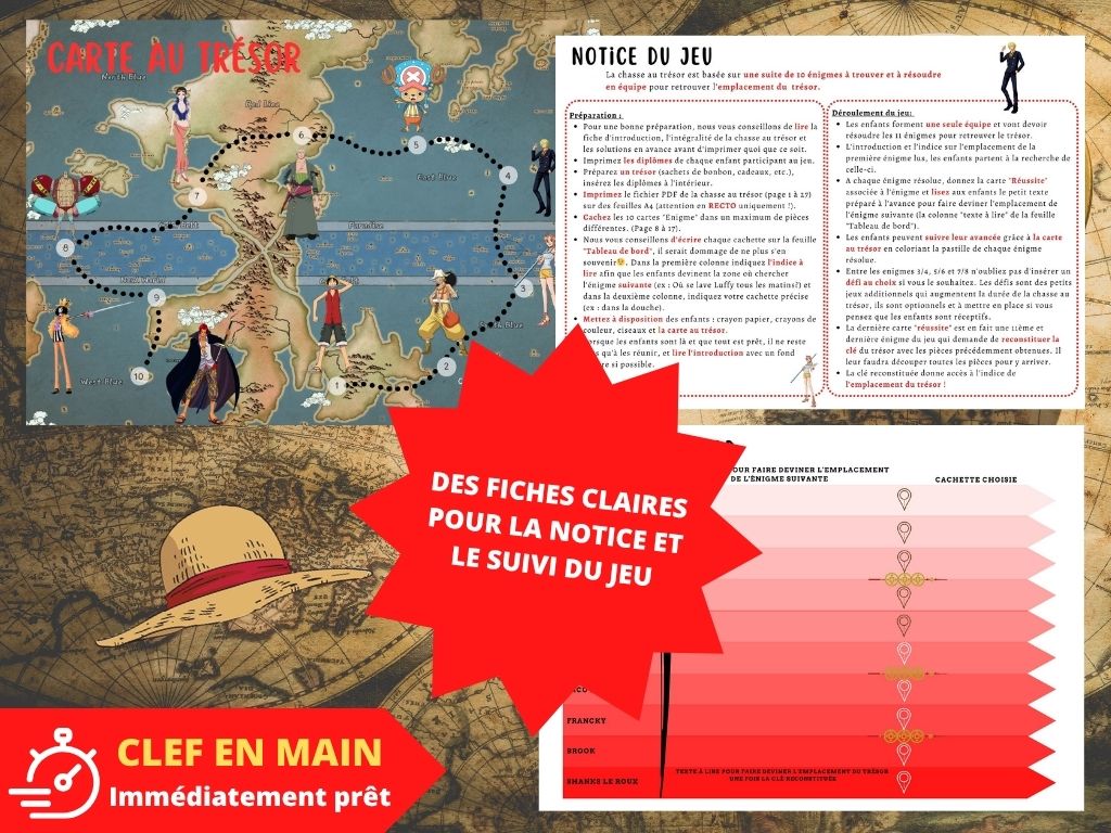 Chasse au trésor One Piece