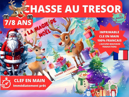 Chasse au trésor Noël - Fete pour enfant