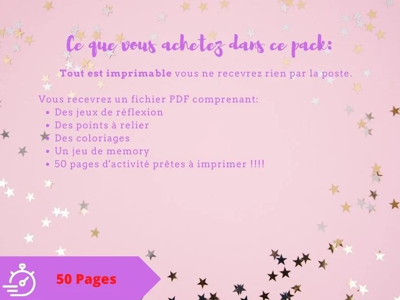 Cahier d'activité Petit chat - Fete pour enfant