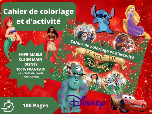 Cahier d'activité de Noël - Fete pour enfant