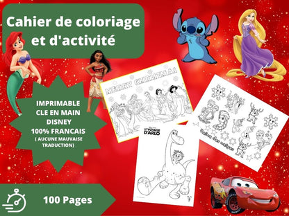 Cahier d'activité de Noël - Fete pour enfant