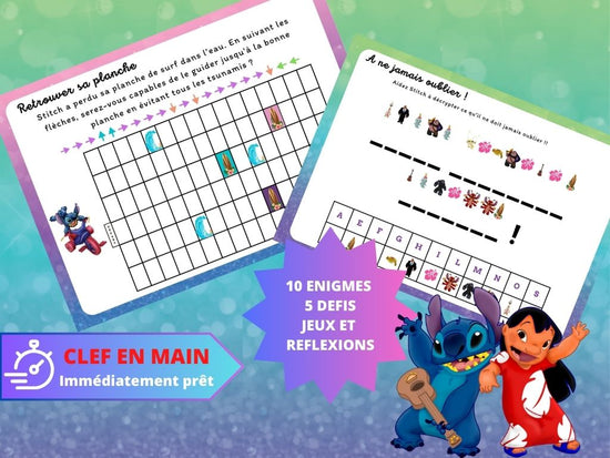 Chasse au trésor Lilo et Stitch – Ma Chasse Au Trésor