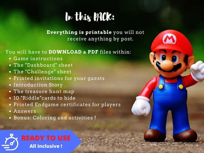 MARIO treasure hunt