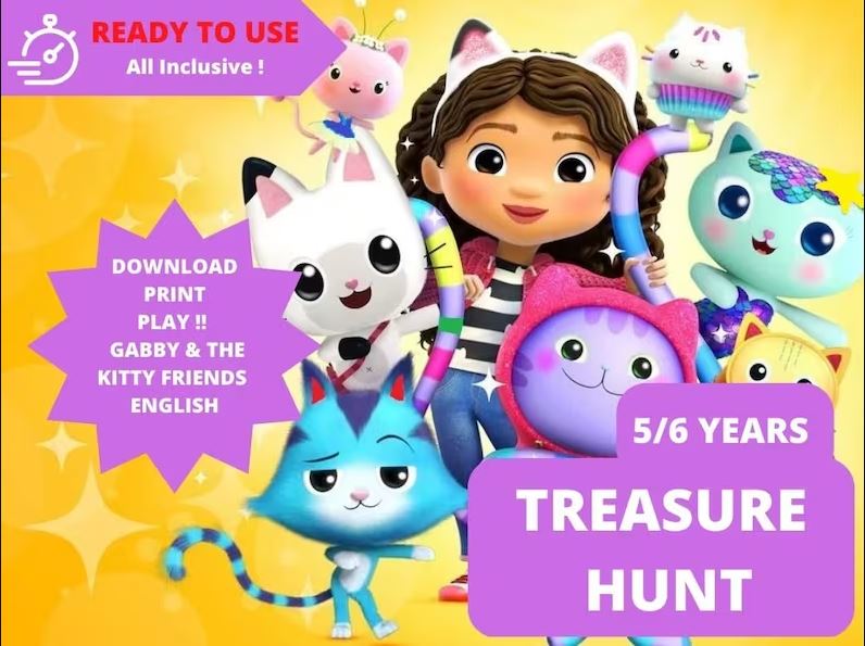 Treasure Hunt Gabby - Fete pour enfant
